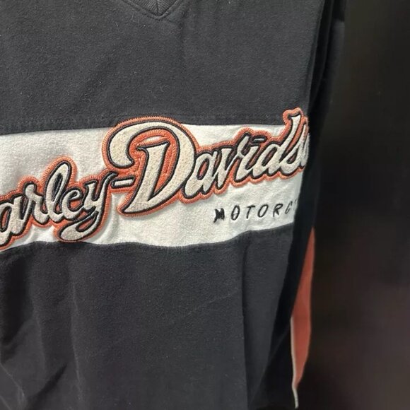 LADIES VINTAGE HARLEY DAVIDSON SWEATSHIRT PREOWNED HARLEY DAVIDSON CLOTHING - Picture 4 of 6